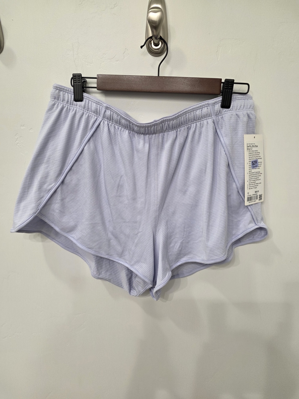 Lululemon Swiftly Mid-Rise Short 3" Size 12 - Picture 1 of 7